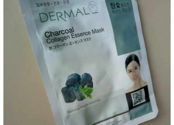 Dermal Charcoal Collagen Essence Mask